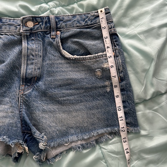 Free People Denim Shorts size 30 - Picture 6 of 7
